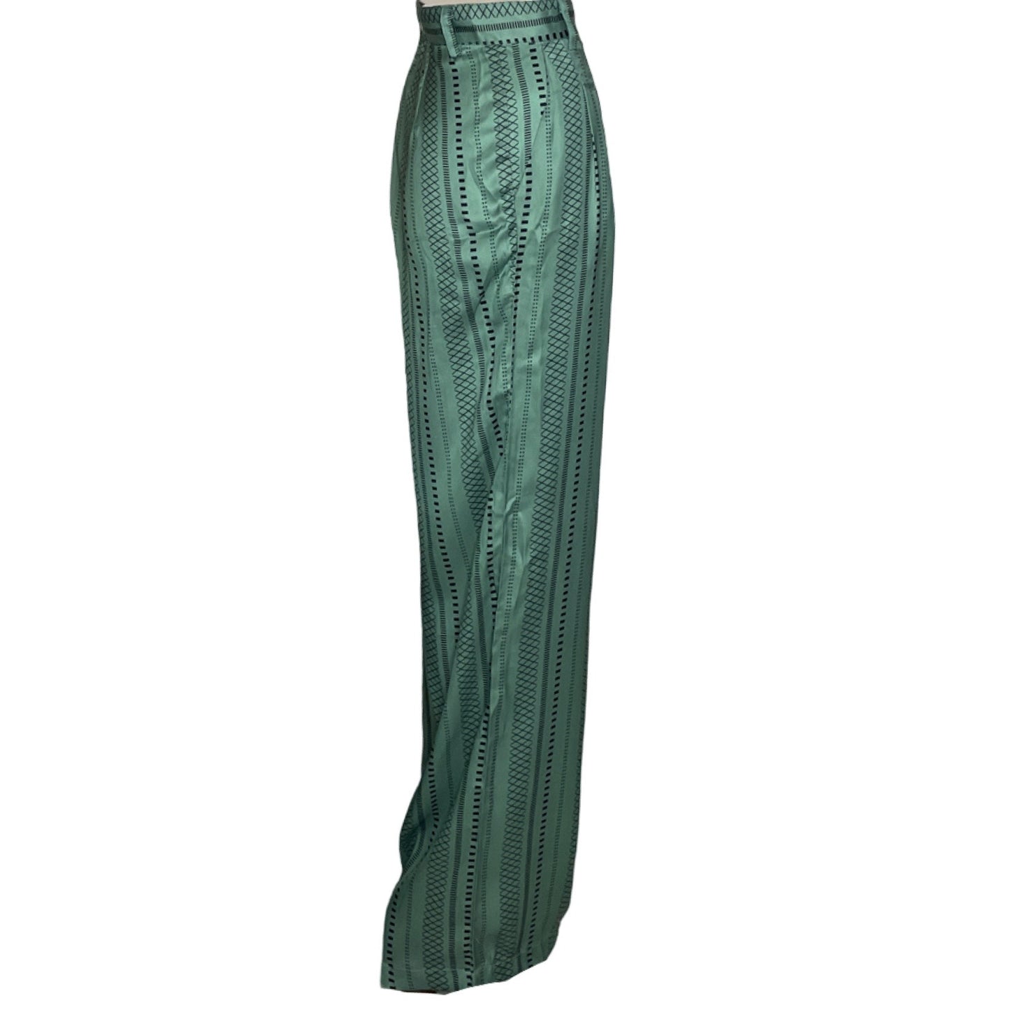 Pantalon Bailey Rose Estampado Verde-Talla L