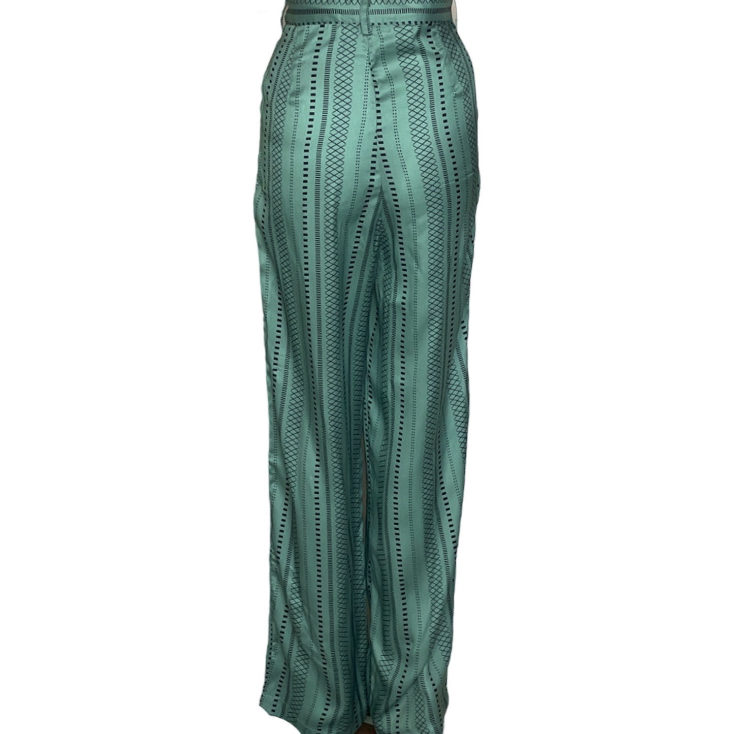 Pantalon Bailey Rose Estampado Verde-Talla L