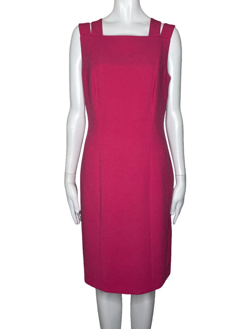 Vestido Hugo Boss Tiras Cruzada Rosado-Talla M