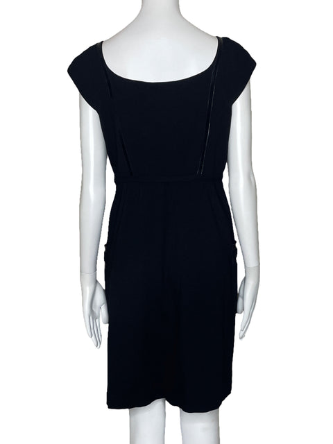 Vestido Cynthia Steffe Bolsillo Negro-Talla 8