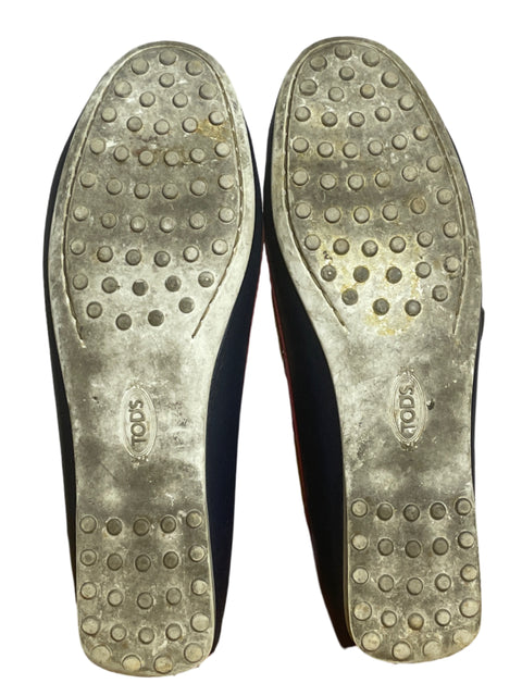 Calzado Tod's Mocasin Slip On Azul-Talla 35