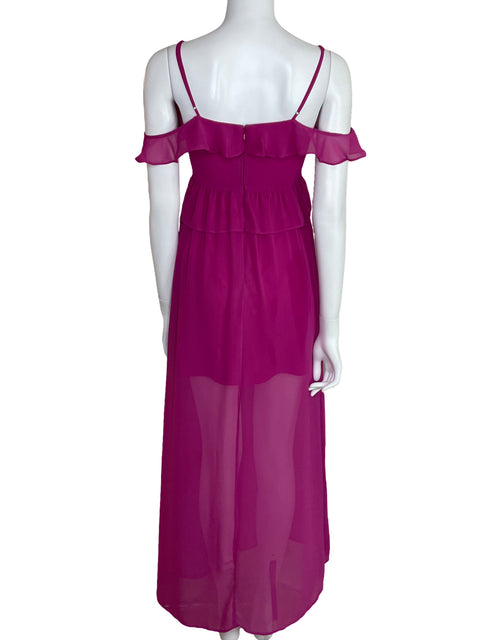 Vestido BCBG Maxi Vuelos Rosado-Talla 0