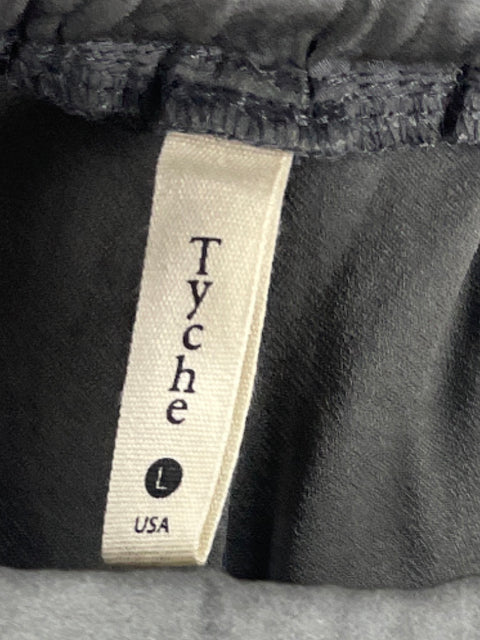 Pantalón Tyche Fluido Pinza Gris-Talla L