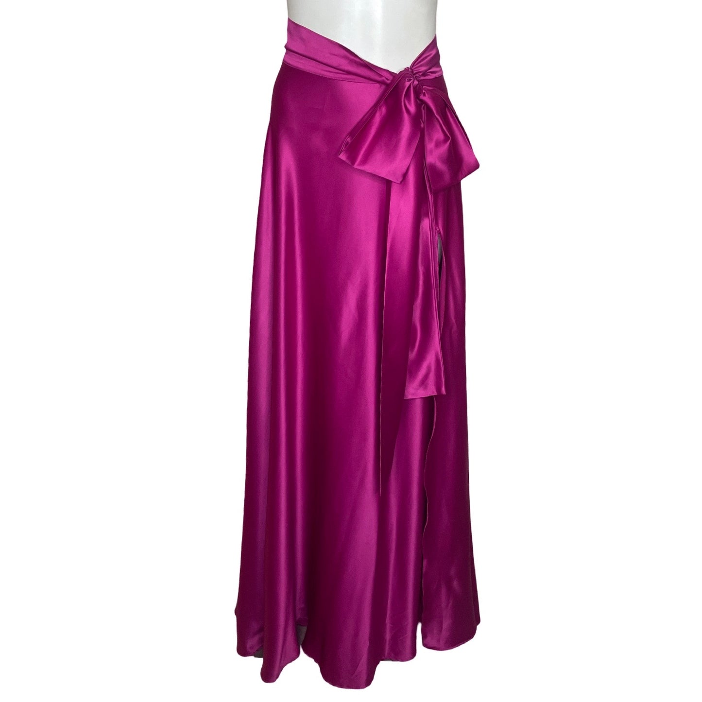 Falda Mariana Camacho Liso Rosado-Talla S