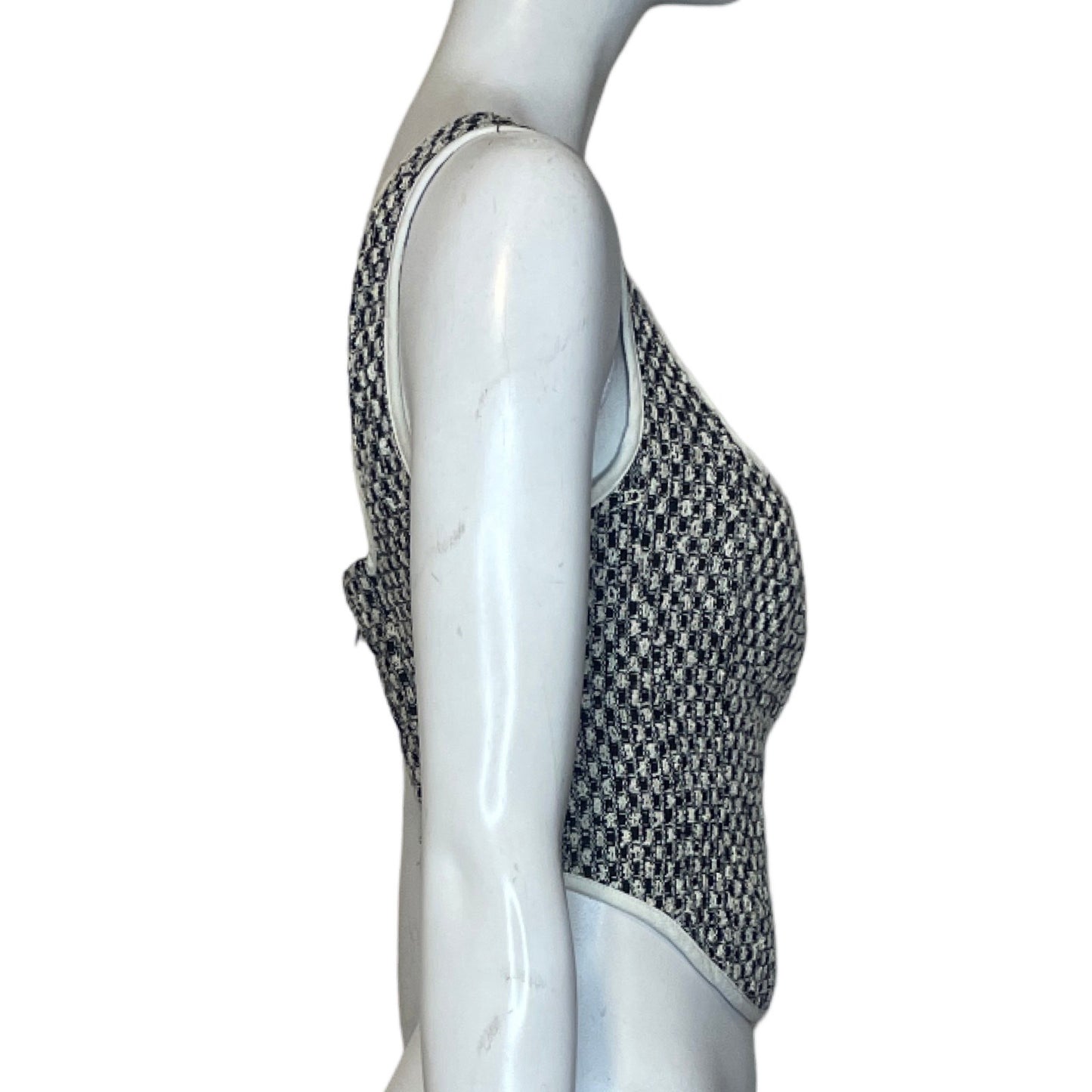 Top C/Meo Collective Lejido Negro-Talla M