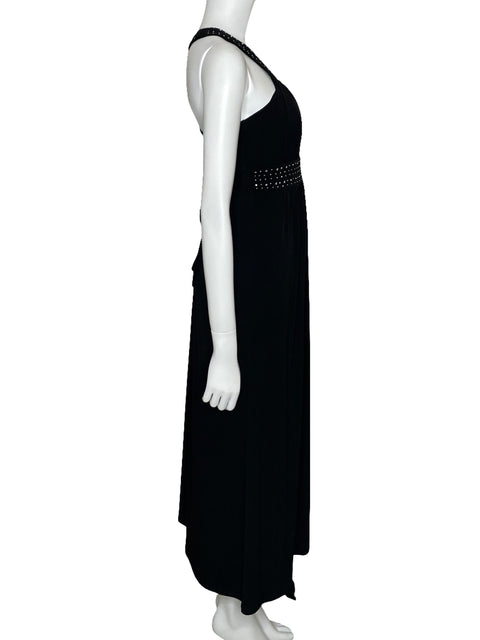 Vestido Speechless Midi Pedrería Negro-Talla M