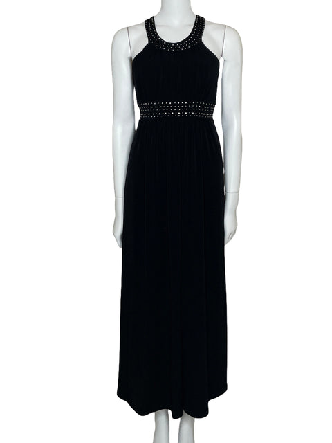 Vestido Speechless Midi Pedrería Negro-Talla M