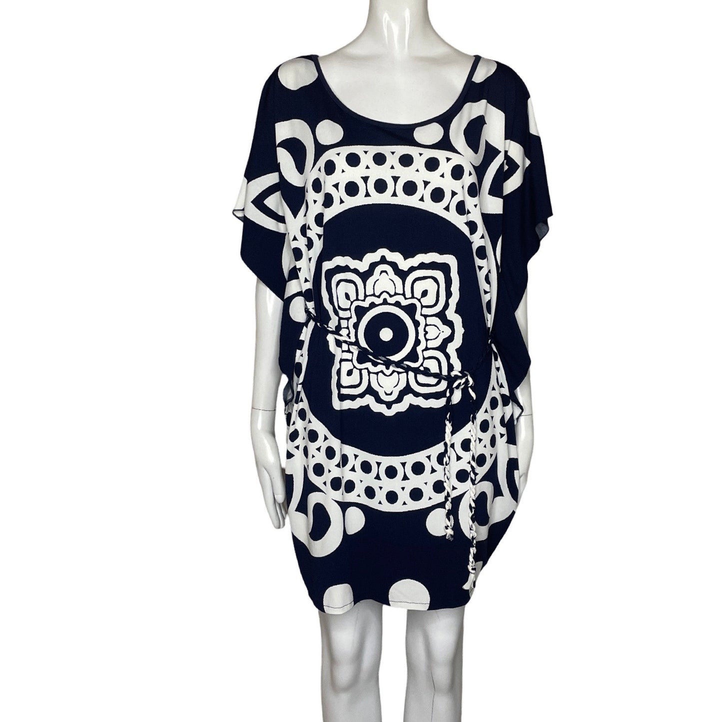 Vestido Ciel Lunares Azul-Talla M