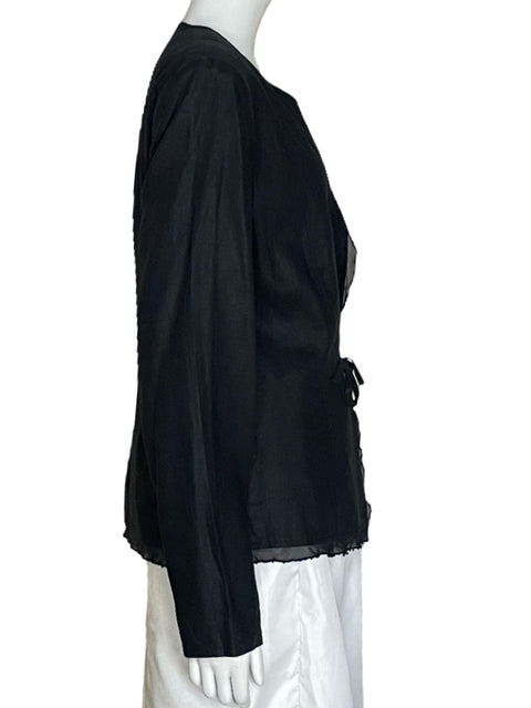 Cardigan Your Sixht Sense Negro-Talla 4