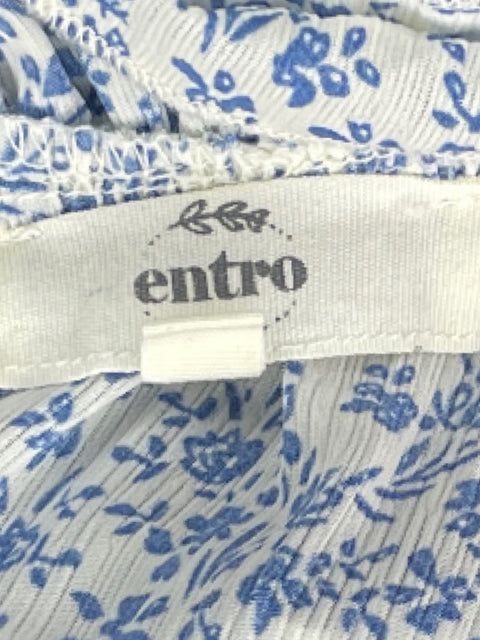 Vestido Entro Halter Lazo Blanco-Talla L
