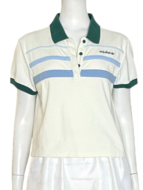 Top Adidas Polo Blanco-Talla L