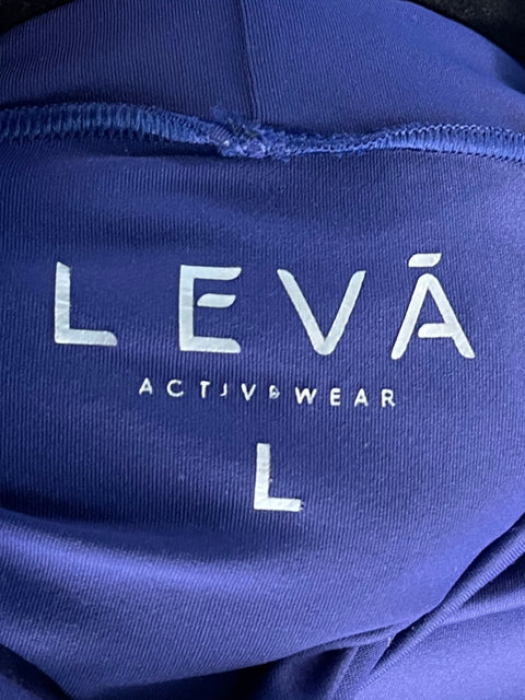 Top Levá Turtlle Neck Azul-Talla L