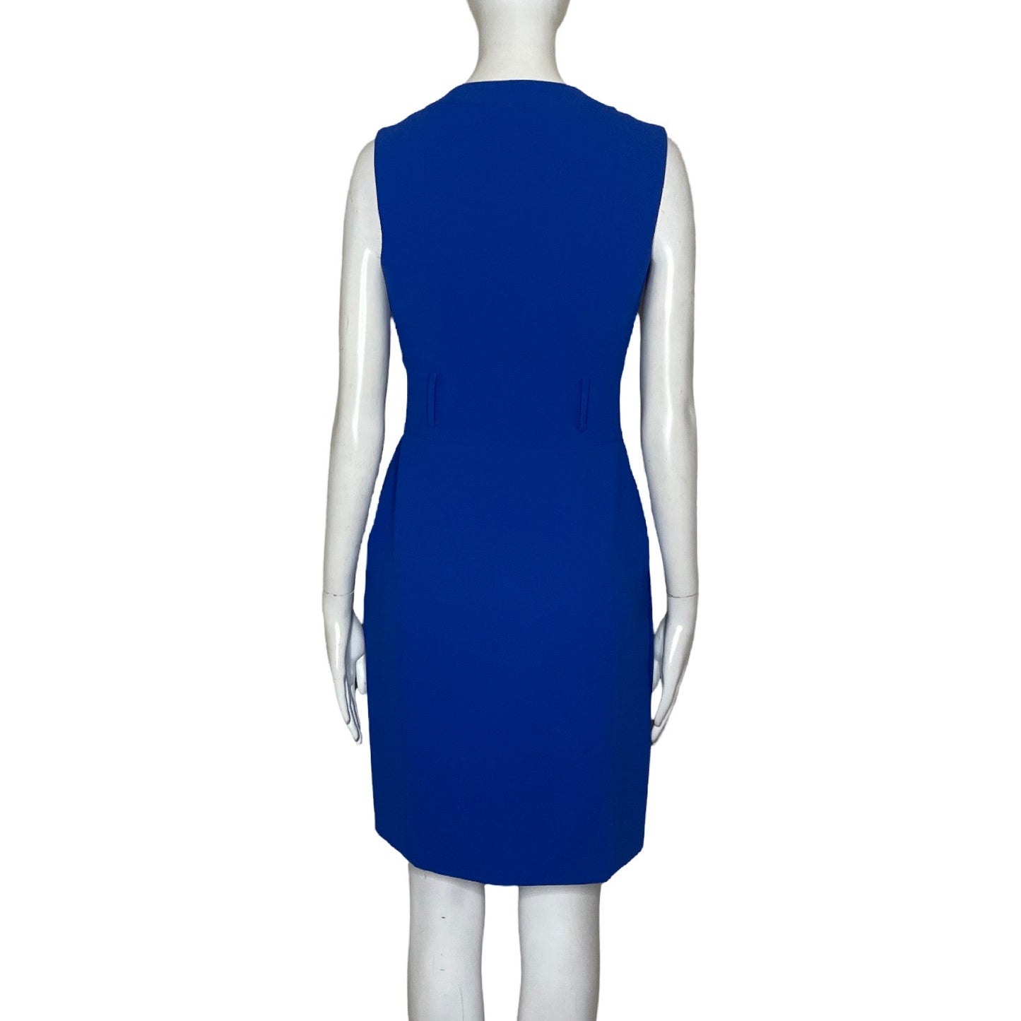 Vestido Adolfo Dominguez Cuello V Azul-Talla 36