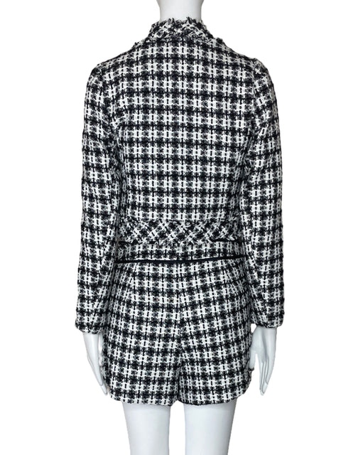 Set Haute Monde Tweed Negro-Talla S