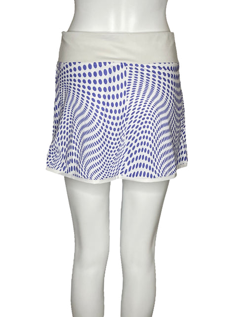 Faldashort Adidas Puntos Blanco-Talla S