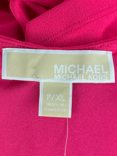 Vestido Michael Kors Midi Cadenas Rosado-Talla XL