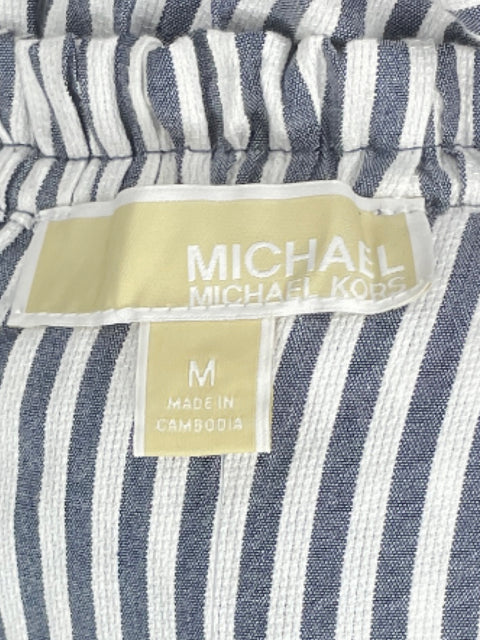 Vestido Michael Kors Basic Raya Blanco-Talla M