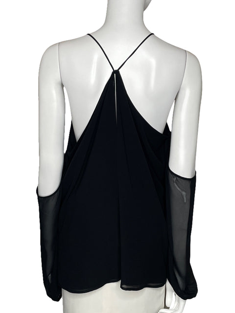 Blusa Express Off Shoulder Negro-Talla L