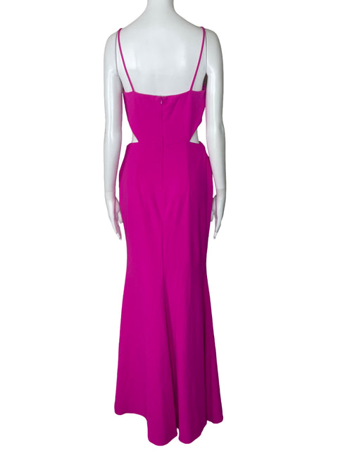 Vestido Aqua Maxi Tiras Rosado-Talla 10