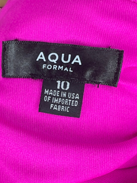 Vestido Aqua Maxi Tiras Rosado-Talla 10