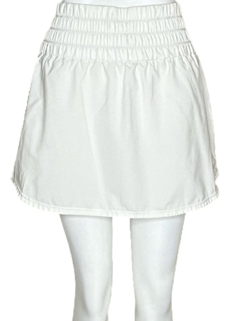 FaldaShort Nike Blanco-Talla M