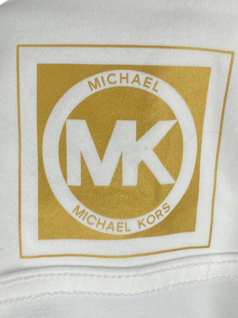 Chaqueta Michael Kors Denim Bolsillo Blanco-Talla M