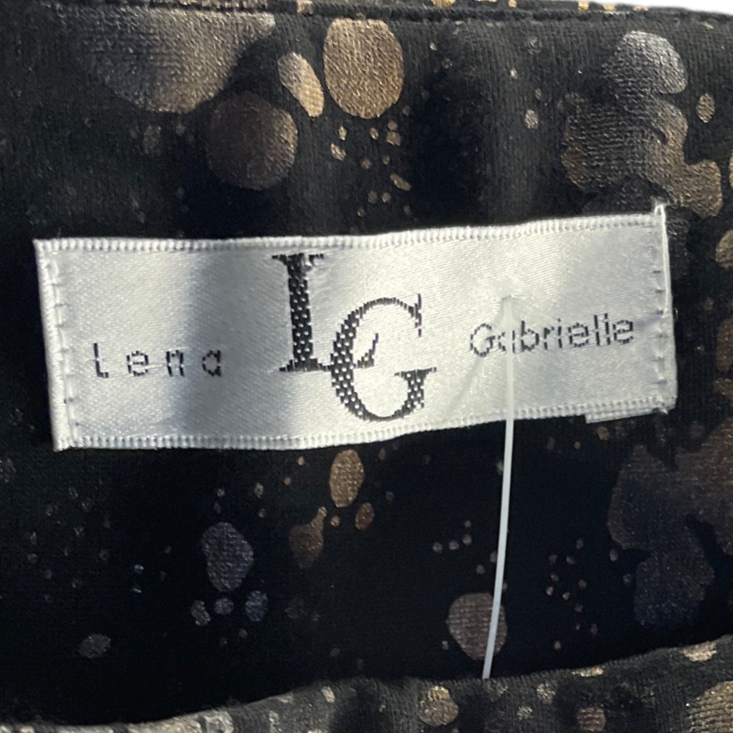 Pantalon Lena Gabrielle Eatampado
Metalizado Cobre-Talla 12