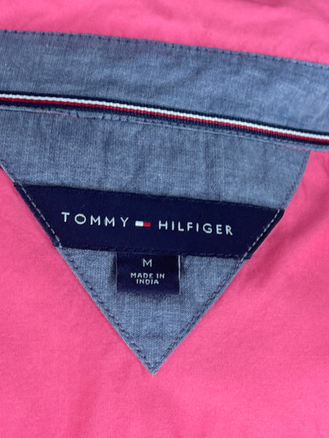 Camisa Tommy Hilfiger Bolsillo Rosado-Talla M