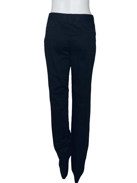 Pantalón Adolfo Dominguez Tiro Alto Negro-Talla 42