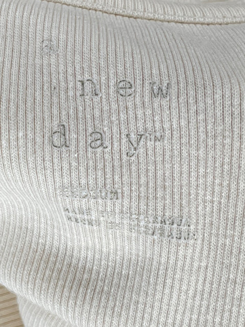 Sueter A New Day Manga Larga Casual Beige-Talla M