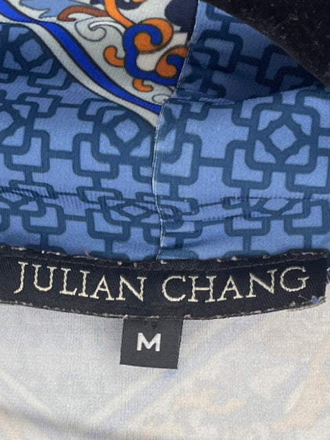 Set Julian Chang Estampado Azul-Talla M