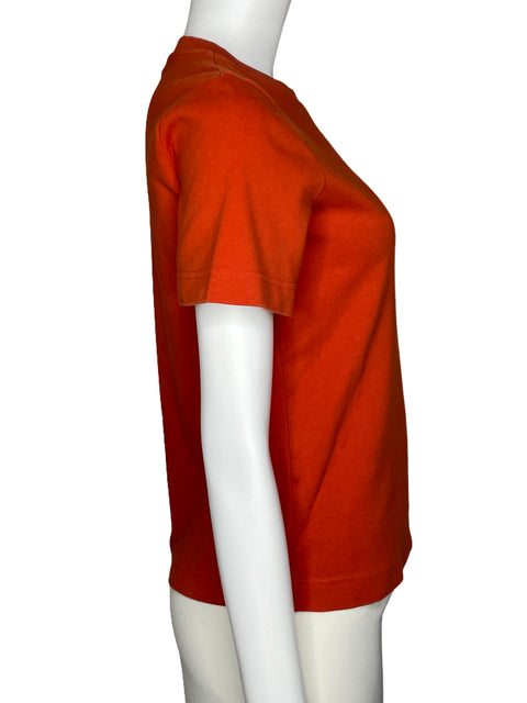 Sueter Massimo Dutti Casual Manga Corta Naranja-Talla XS