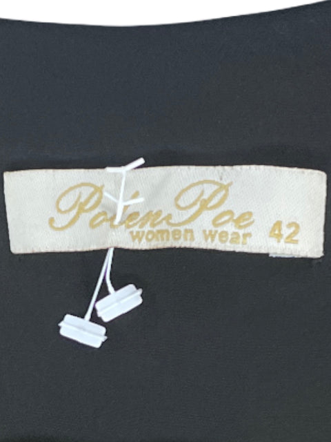 Vestido Polen Poe Encaje Amarillo-Talla 42