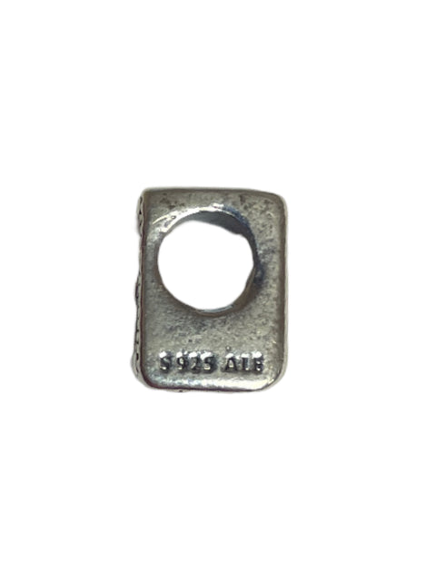 Charms Pandora Letra E Plateado-Talla U