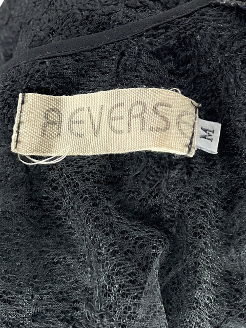 Romper Reverse Encaje Negro-Talla M