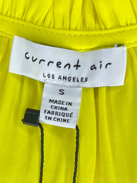 Blusa Current Air Cuello V Amarillo-Talla S