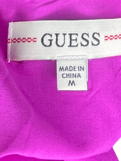 Vestido Guess Estampado Fucsia - Talla M