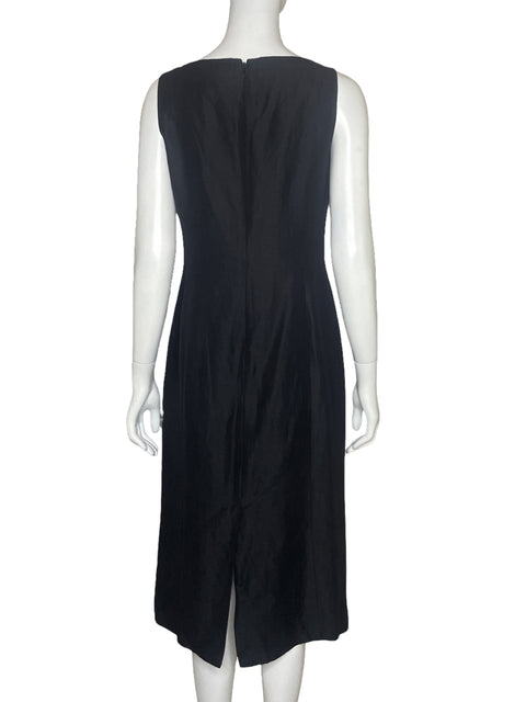 Vestido Ann Taylor Fluido Negro - Talla 6