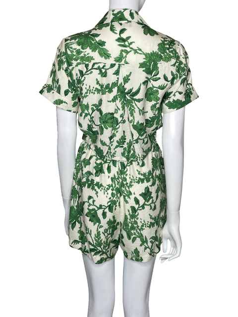 Romper Aakaa Camisero Floral Beige-Talla S
