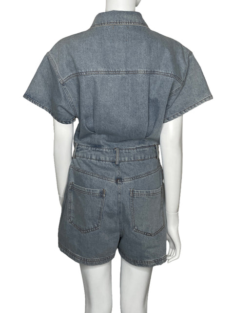Romper Le Lis Denim Bolsillos Azul-Talla M