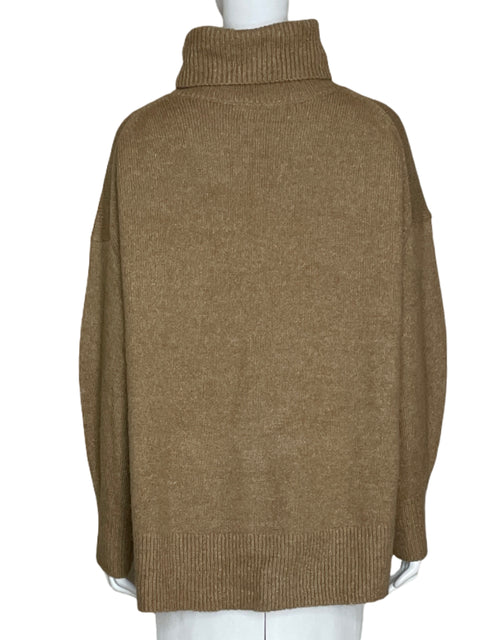 Abrigo French Connection Turtle Neck Beige-Talla XS