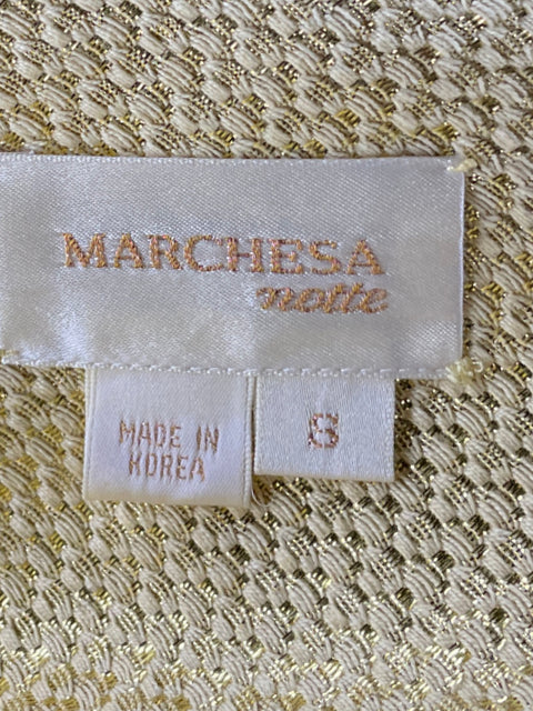 Bolero Marchesa Notte Dorado-Talla U