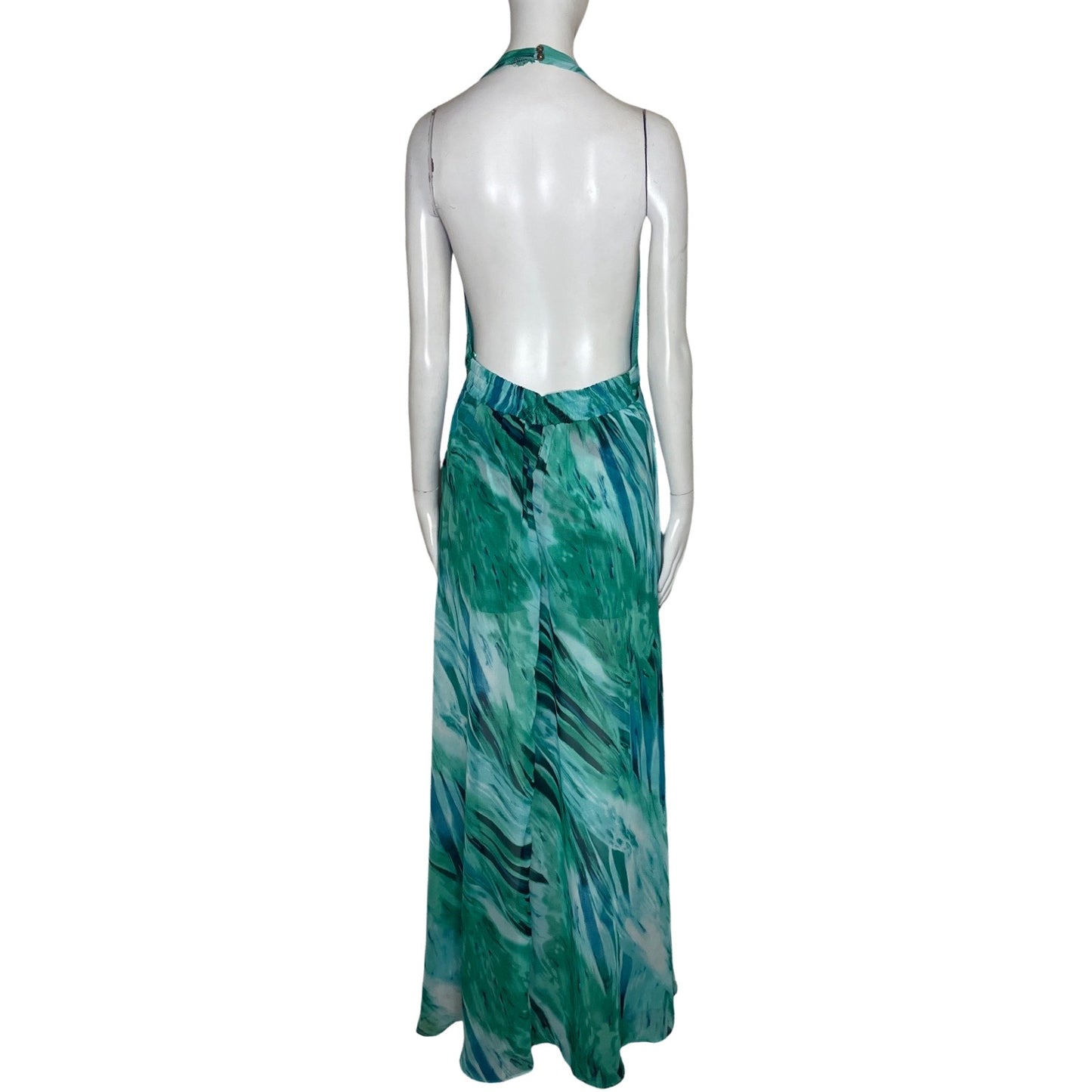 Romper Luxxel Espalda Descubierta Verde-Talla L