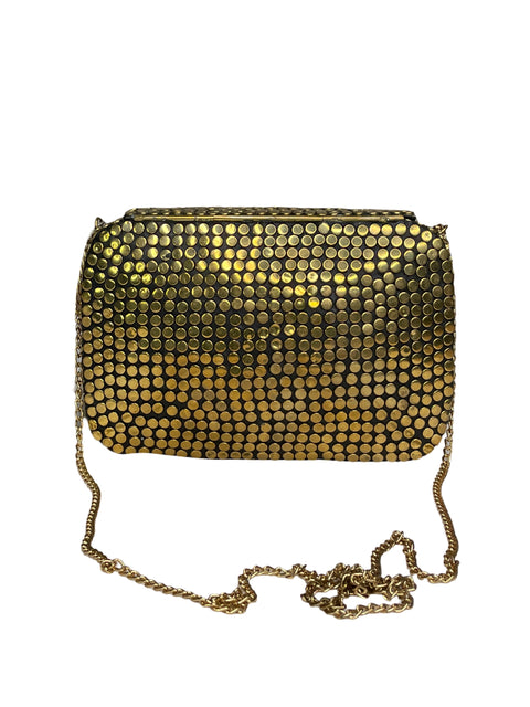 Bolso Sfera Metálico Dorado-Talla U