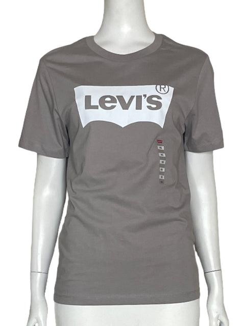 Camiseta Levis Clasica Gris-Talla XS