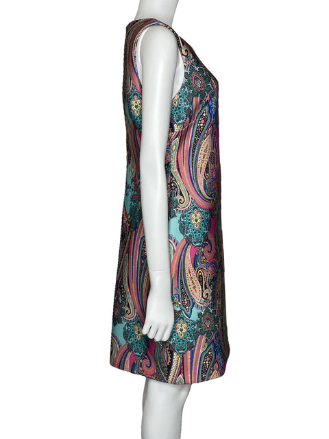 Vestido Tommy Hilfiger Sin Mangas Midi Azul-Talla 12