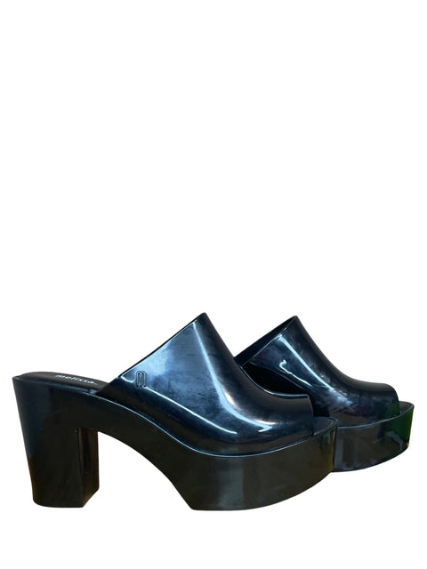 Calzado Melissa Tacon Plataforma Negro-Talla 7