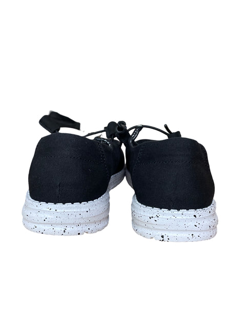 Calzado Hey Dude Wendy Black Odyssey Negro-Talla 8