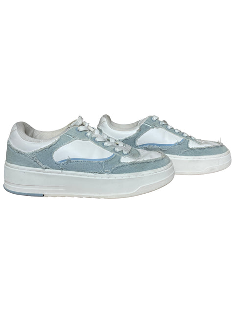 Calzado Zara Denim Blanco-Talla 39
