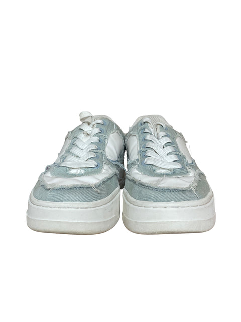 Calzado Zara Denim Blanco-Talla 39